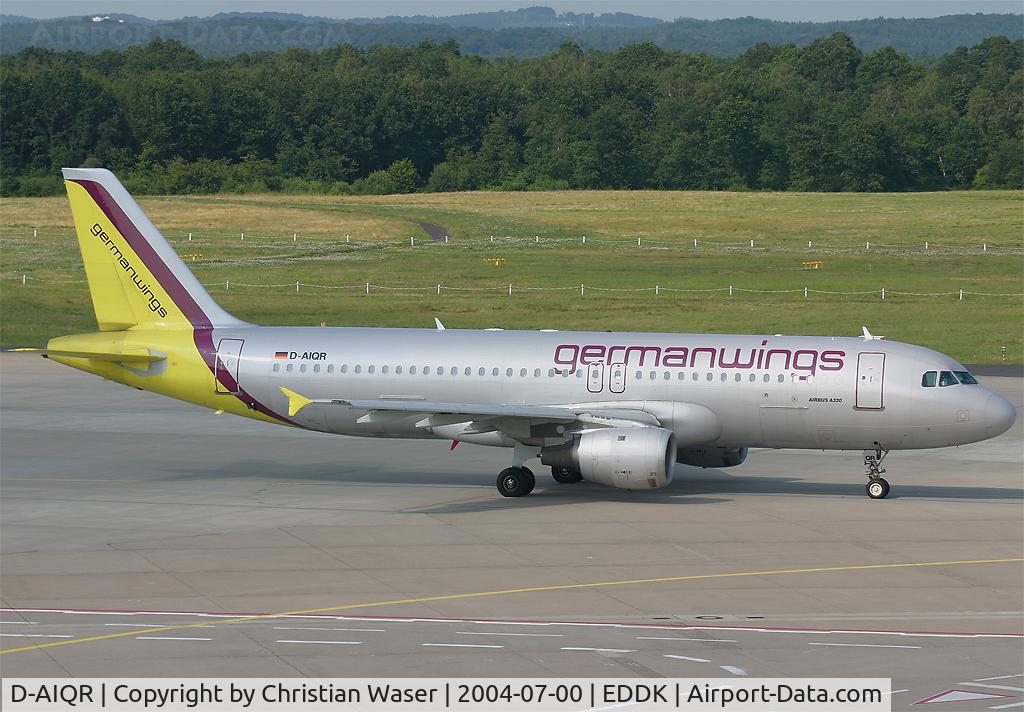 D-AIQR, 1992 Airbus A320-211 C/N 382, Germanwings