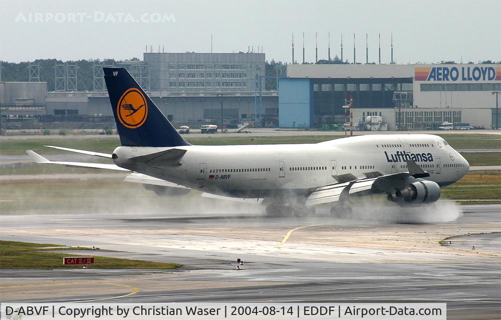 D-ABVF, 1990 Boeing 747-430 C/N 24761, Lufthansa