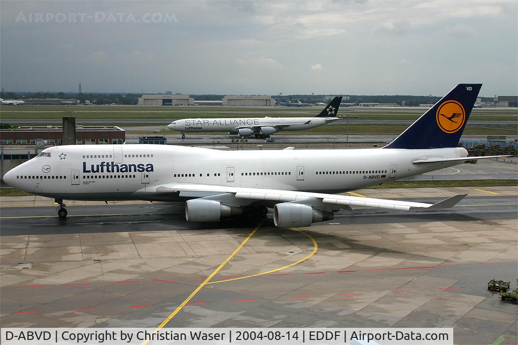 D-ABVD, 1990 Boeing 747-430 C/N 24740, Lufthansa