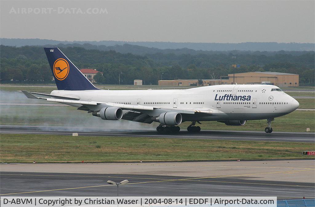 D-ABVM, 1998 Boeing 747-430 C/N 29101, Lufthansa