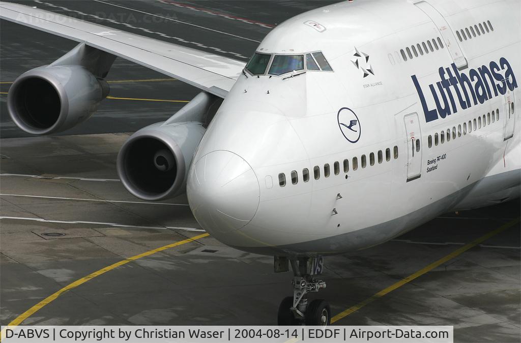 D-ABVS, 1997 Boeing 747-430 C/N 28286, Lufthansa