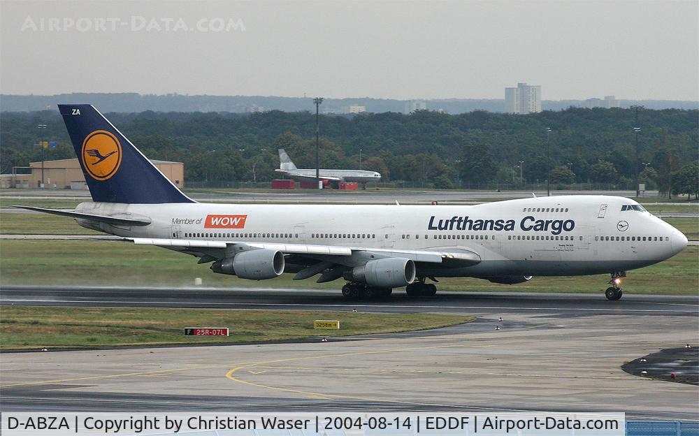 D-ABZA, 1985 Boeing 747-230BF C/N 23287, Lufthansa Cargo