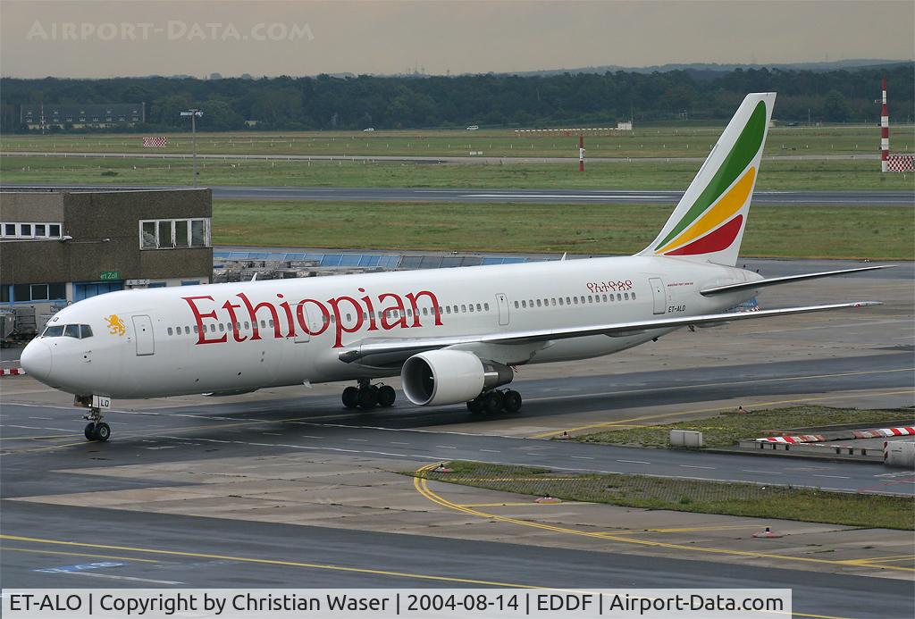 ET-ALO, 2004 Boeing 767-360/ER C/N 33768, Ethiopian