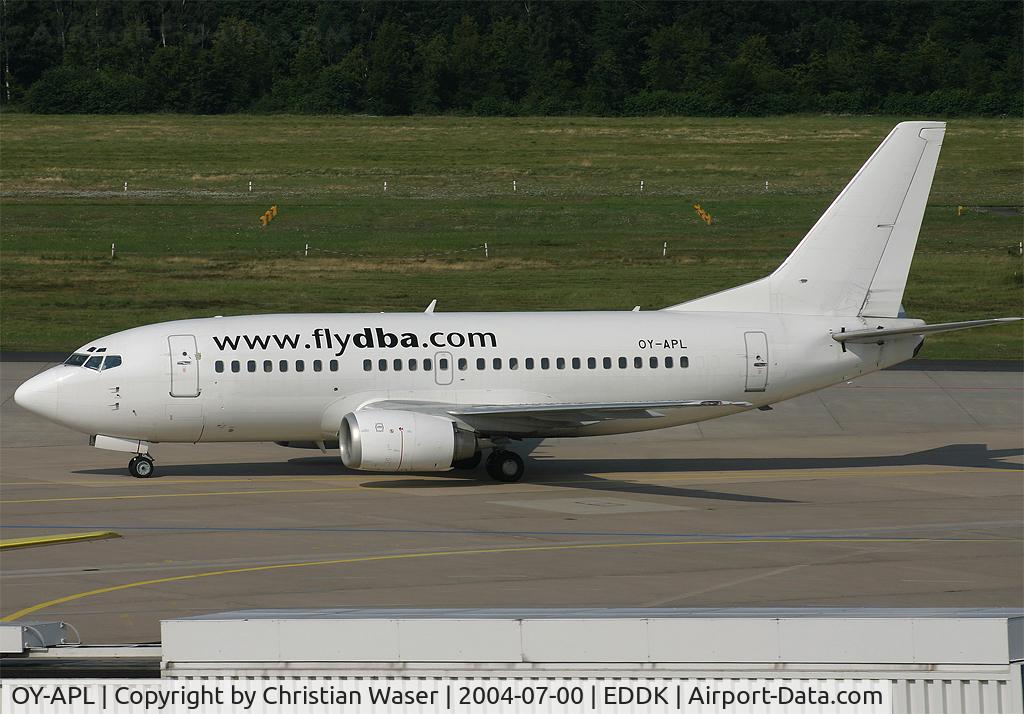 OY-APL, 1998 Boeing 737-5L9 C/N 28996, DBA
