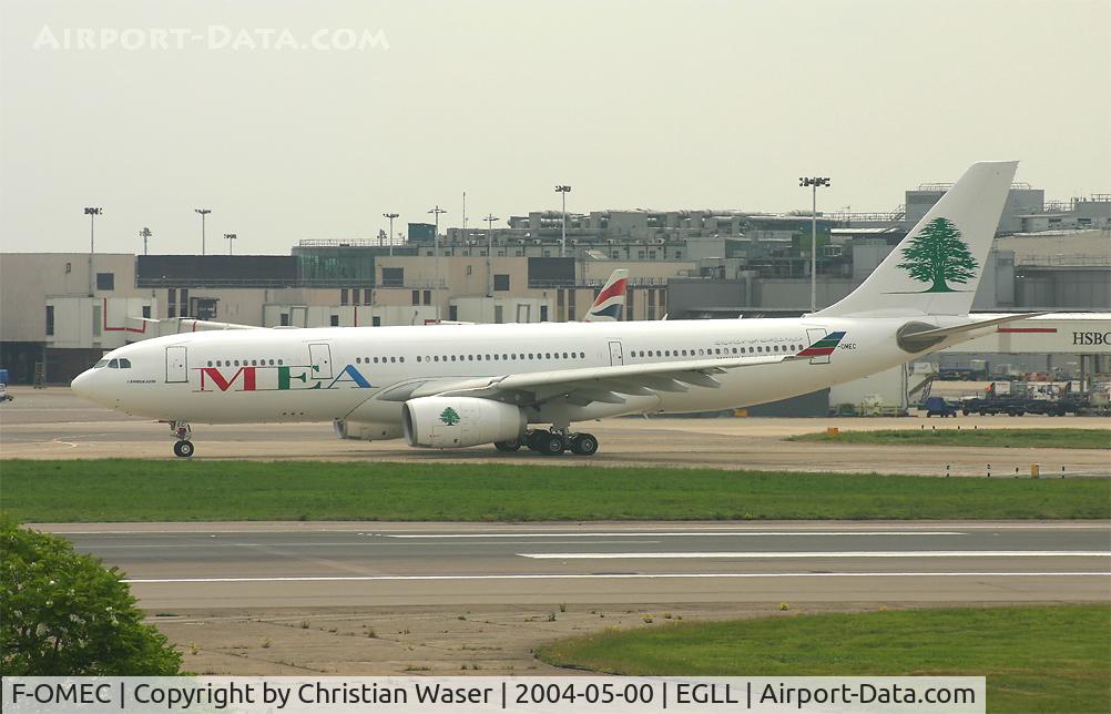 F-OMEC, 2003 Airbus A330-243 C/N 532, MEA