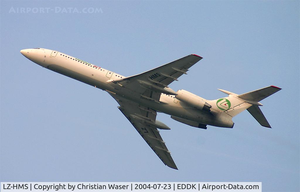 LZ-HMS, 1987 Tupolev Tu-154M C/N 87A751, Hemus Air