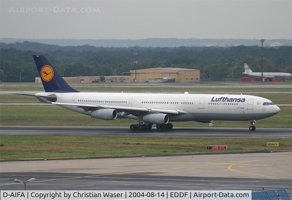 D-AIFA, 2000 Airbus A340-313X C/N 352, Lufthansa
