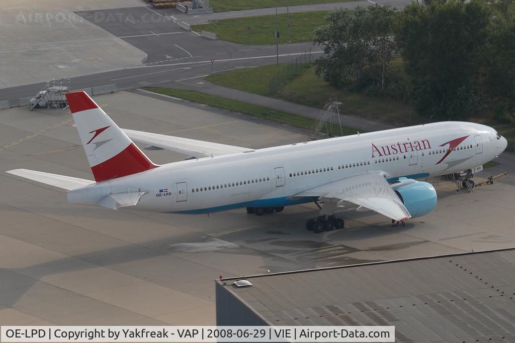 OE-LPD, 2006 Boeing 777-2Z9/ER C/N 35960, Austrian Airlines Boeing 777-200