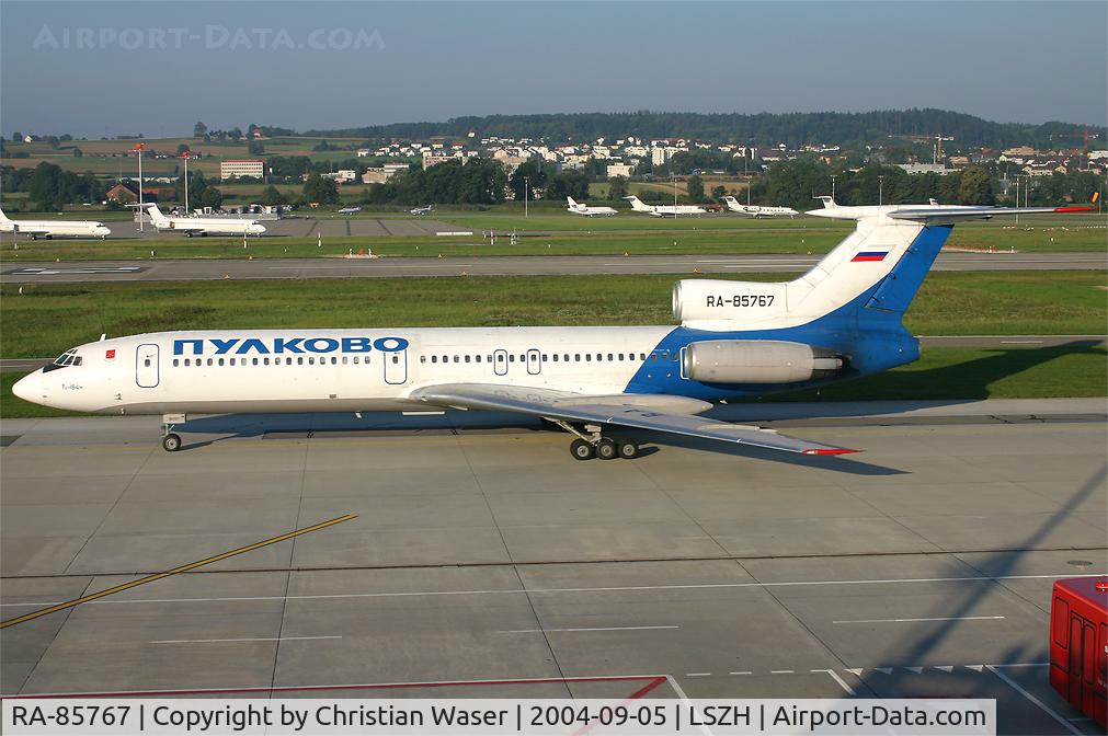 RA-85767, 1993 Tupolev Tu-154M C/N 93A948, Pulkovo