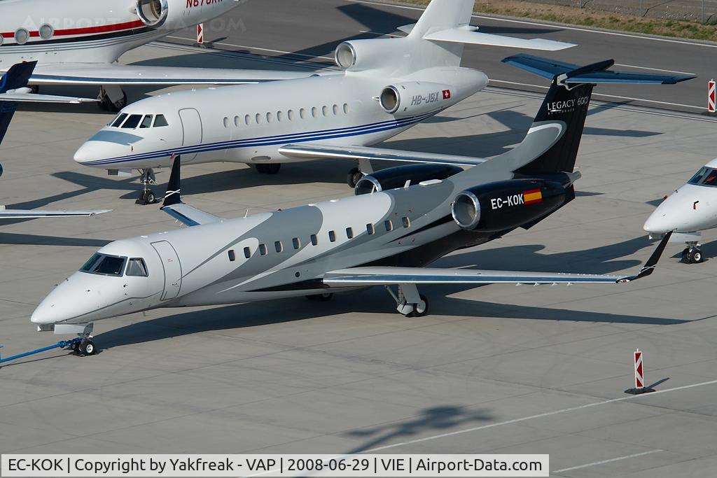 EC-KOK, 2008 Embraer EMB-135BJ Legacy 600 C/N 14501045, Embraer 135