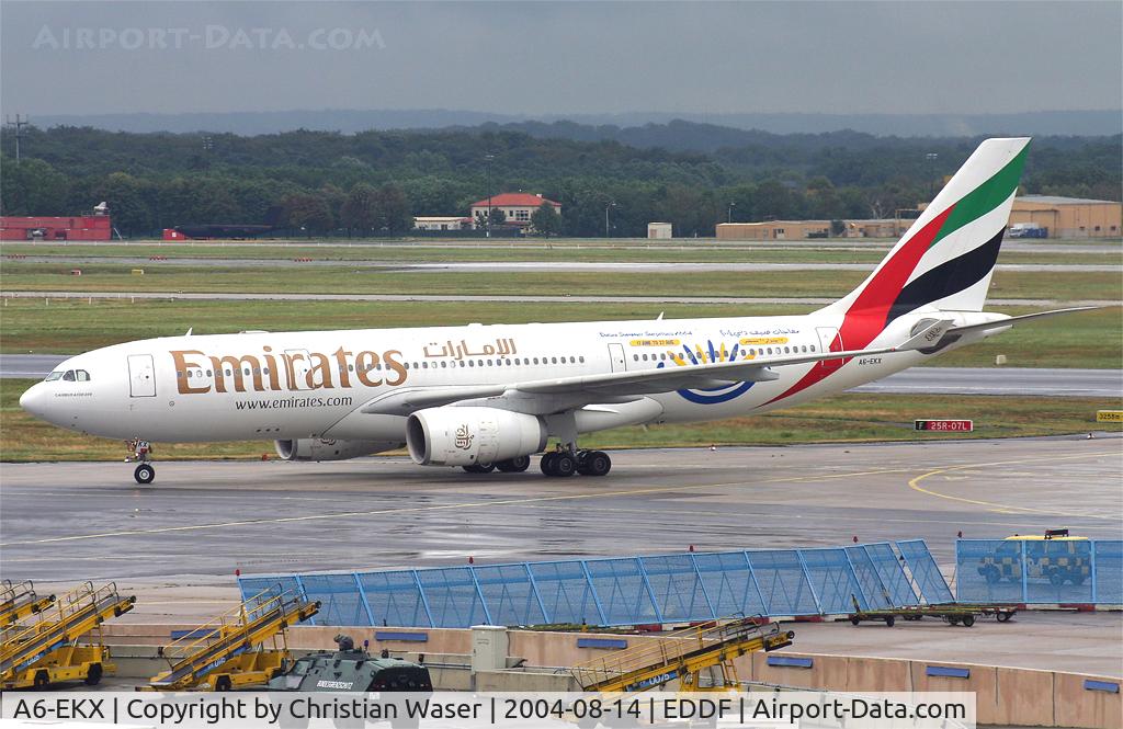 A6-EKX, 2000 Airbus A330-243 C/N 326, Emirates