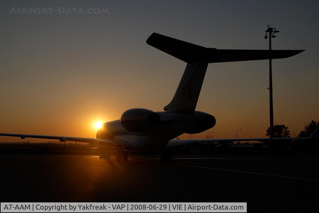 A7-AAM, 2003 Bombardier BD-700-1A10 Global Express C/N 9126, Qatar Government Globalexpress 5000