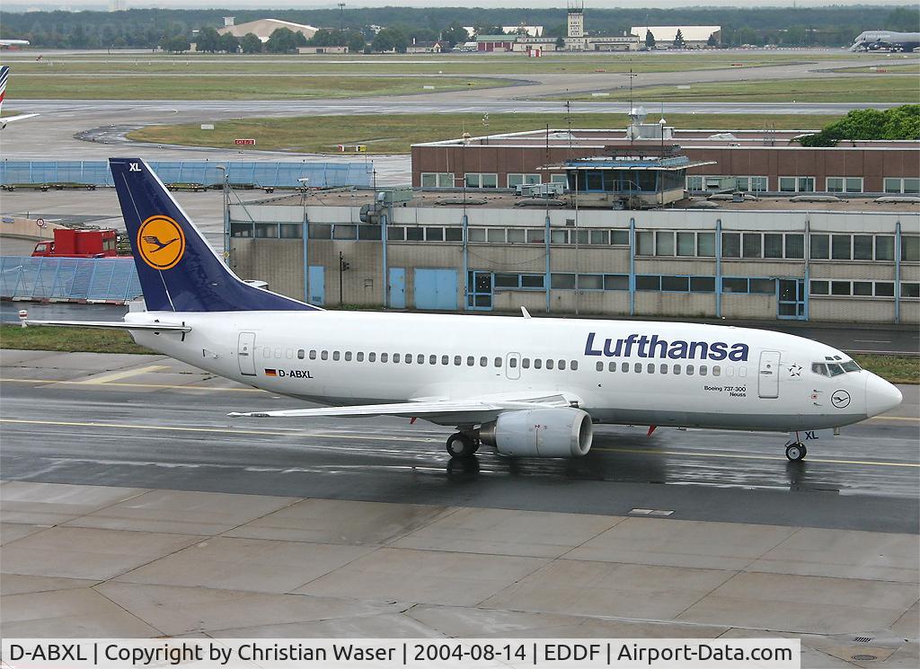 D-ABXL, 1986 Boeing 737-330 C/N 23531, Lufthansa
