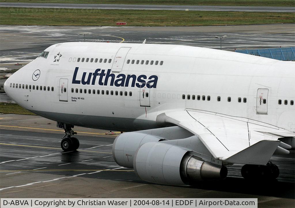 D-ABVA, 1989 Boeing 747-430 C/N 23816, Lufthansa