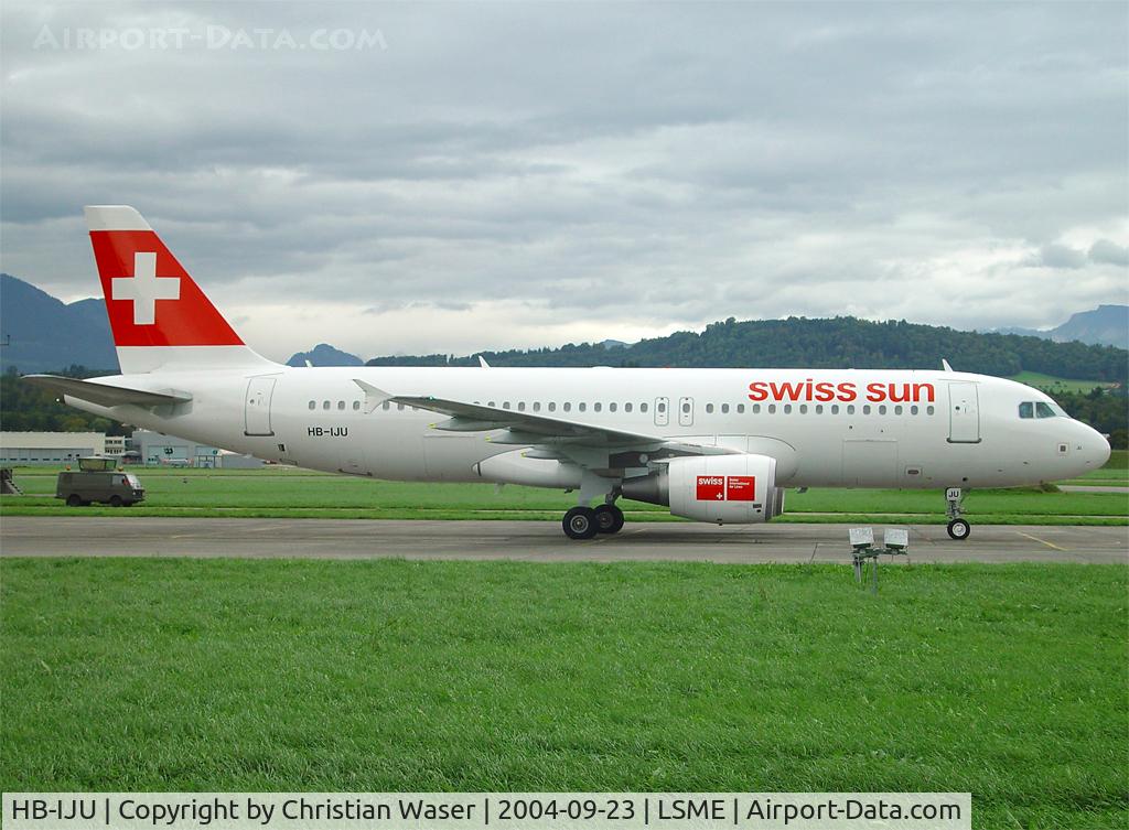 HB-IJU, 2003 Airbus A320-214 C/N 1951, Swiss Sun