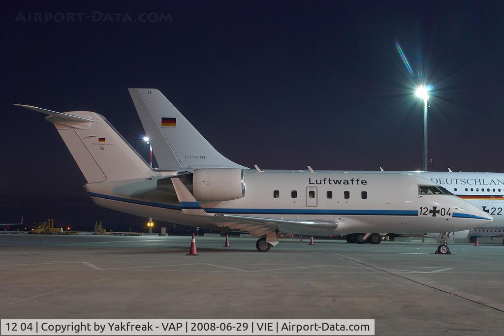 12 04, 1985 Canadair Challenger 601 (CL-600-2A12) C/N 3049, German Air Force CL600