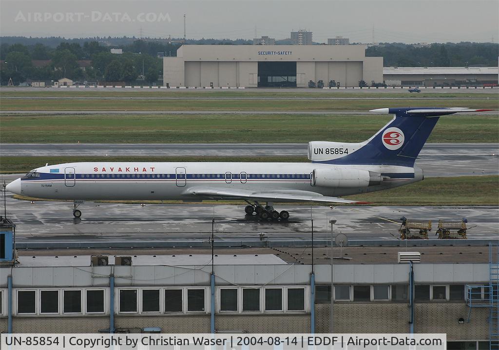 UN-85854, 1986 Tupolev Tu-154M C/N 86A729, Sayakhat