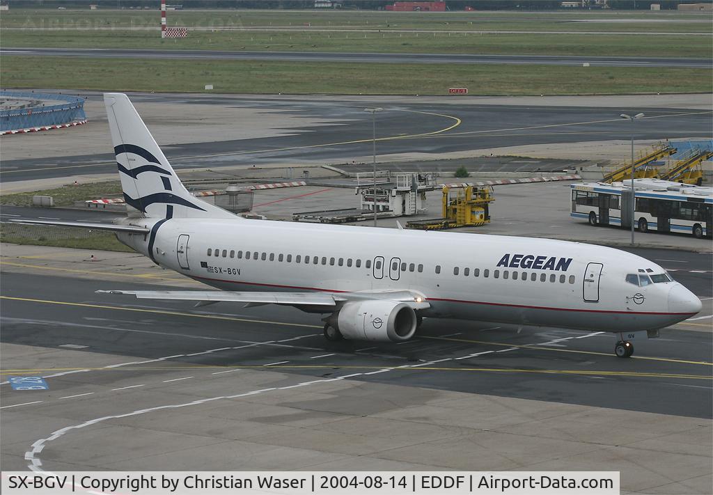 SX-BGV, 1994 Boeing 737-4Q8 C/N 26308, Aegean