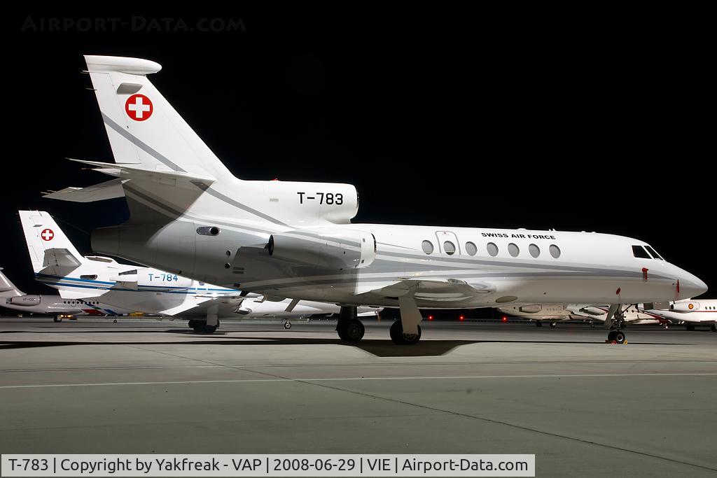 T-783, Dassault Falcon 50 C/N 67, Swiss Air Force Falcon 50
