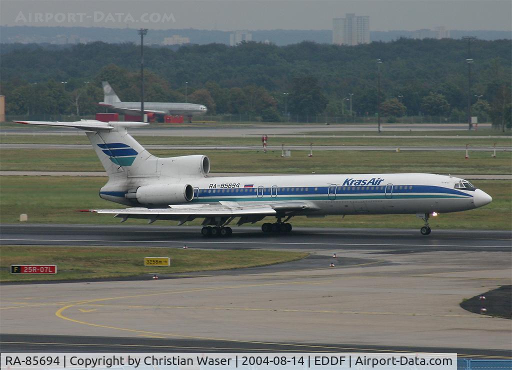 RA-85694, 1991 Tupolev Tu-154M C/N 91A867, Kras Air