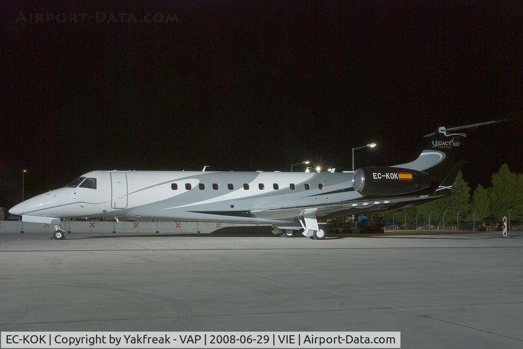 EC-KOK, 2008 Embraer EMB-135BJ Legacy 600 C/N 14501045, Embraer 135