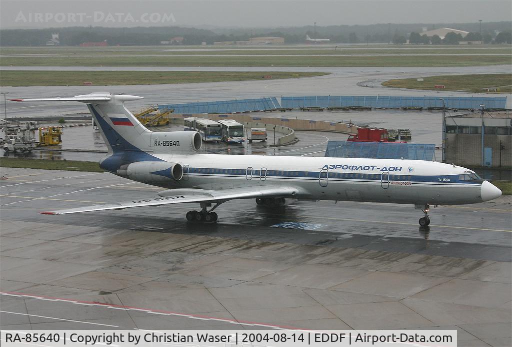 RA-85640, 1988 Tupolev Tu-154M C/N 88A772, Aeroflot-Don