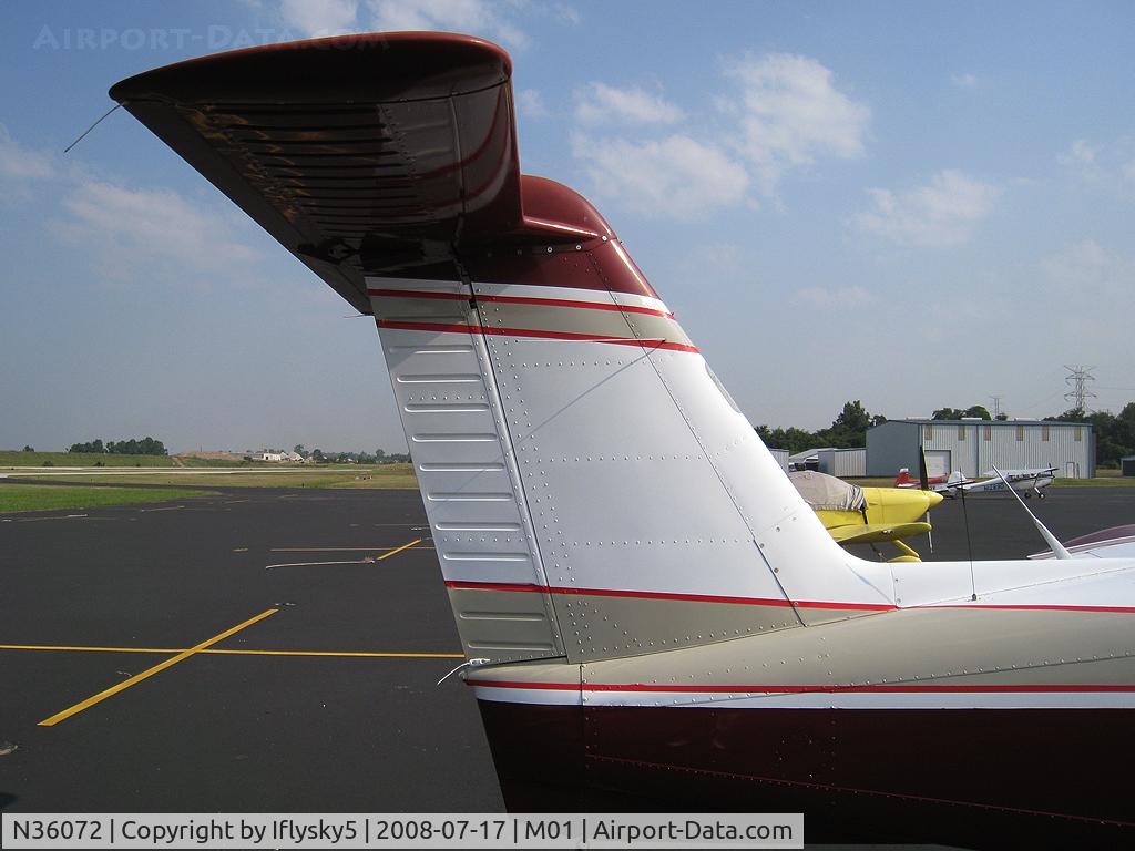N36072, 1978 Piper PA-32RT-300 C/N 32R-7885156, N36072 PIPER PA-32RT-300 Tail study