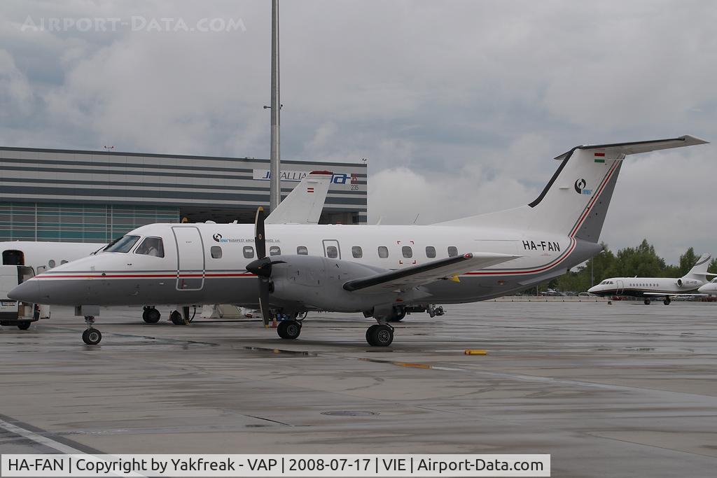 HA-FAN, 1988 Embraer EMB-120ER Brasilia C/N 120104, Budapest Aircraft Service Embraer 120