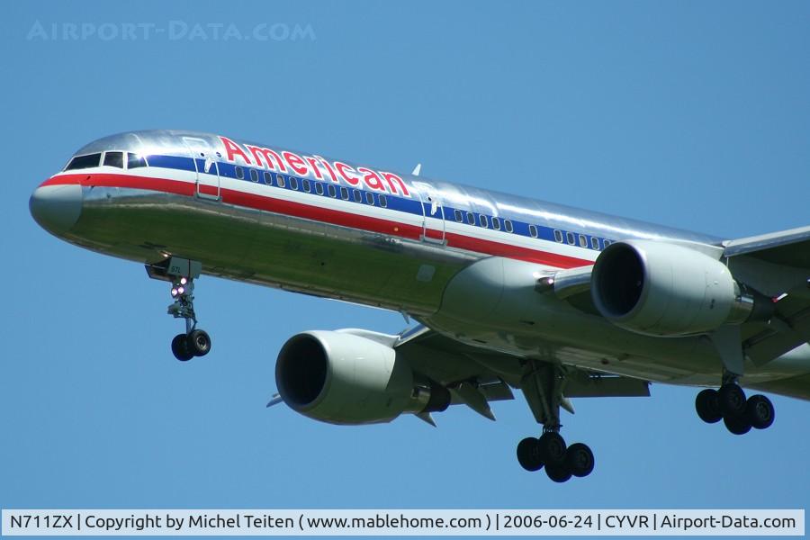 N711ZX, 1997 Boeing 757-231 C/N 28481, American Airlines