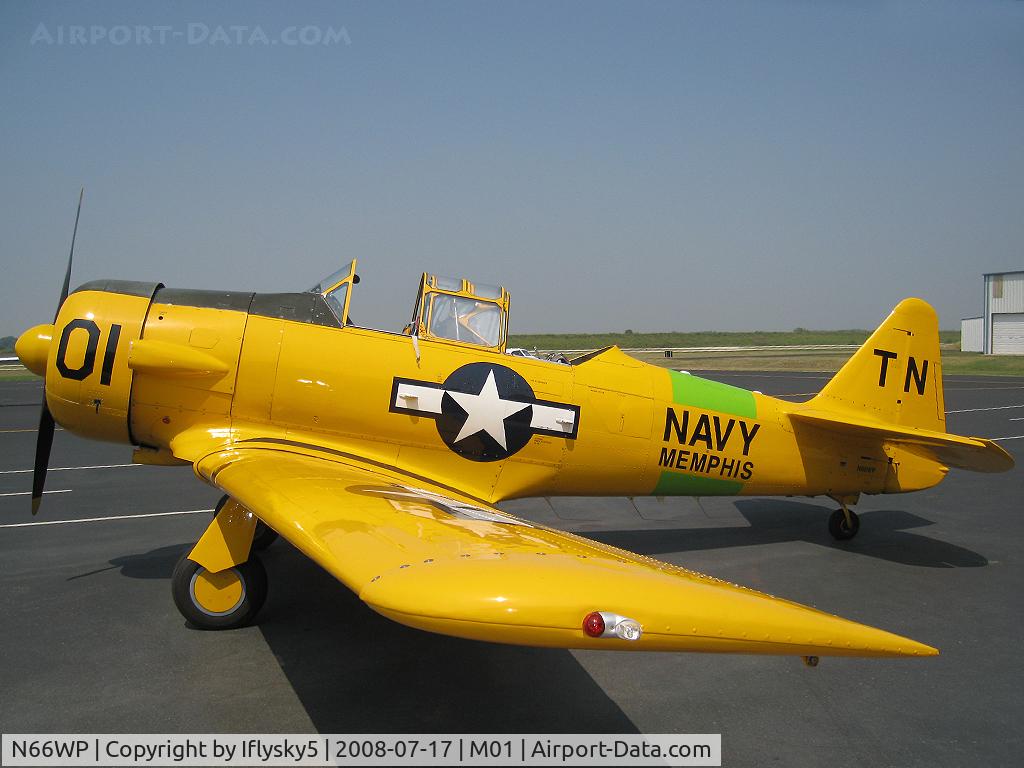 N66WP, 1951 North American T-6G Texan C/N 182-792, N66WP NAA T-6G