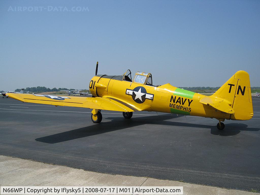 N66WP, 1951 North American T-6G Texan C/N 182-792, N66WP NAA T-6G