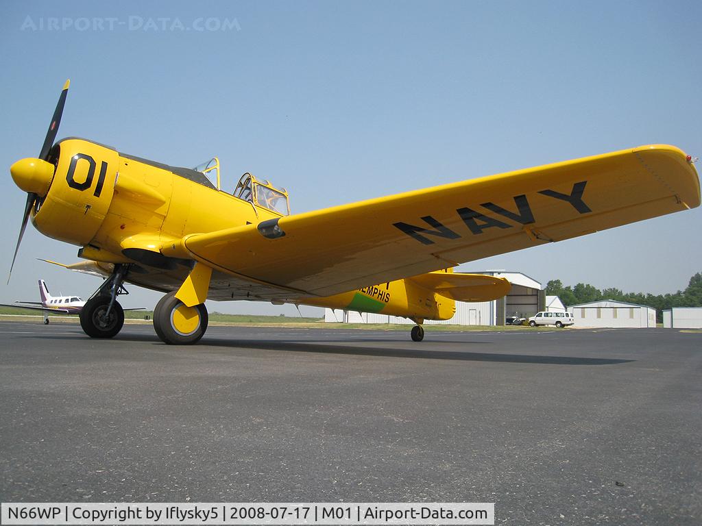 N66WP, 1951 North American T-6G Texan C/N 182-792, N66WP NAA T-6G