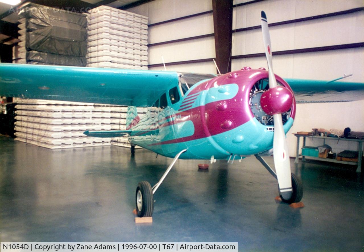 N1054D, 1951 Cessna 195A C/N 7666, At Hicks Field, Ft. Worth, TX