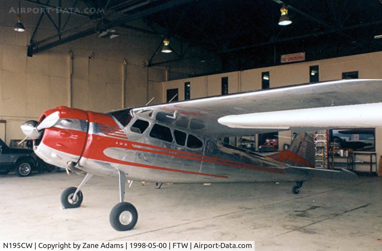 N195CW, 1954 Cessna 195B Businessliner C/N 16174, At Meacham Field