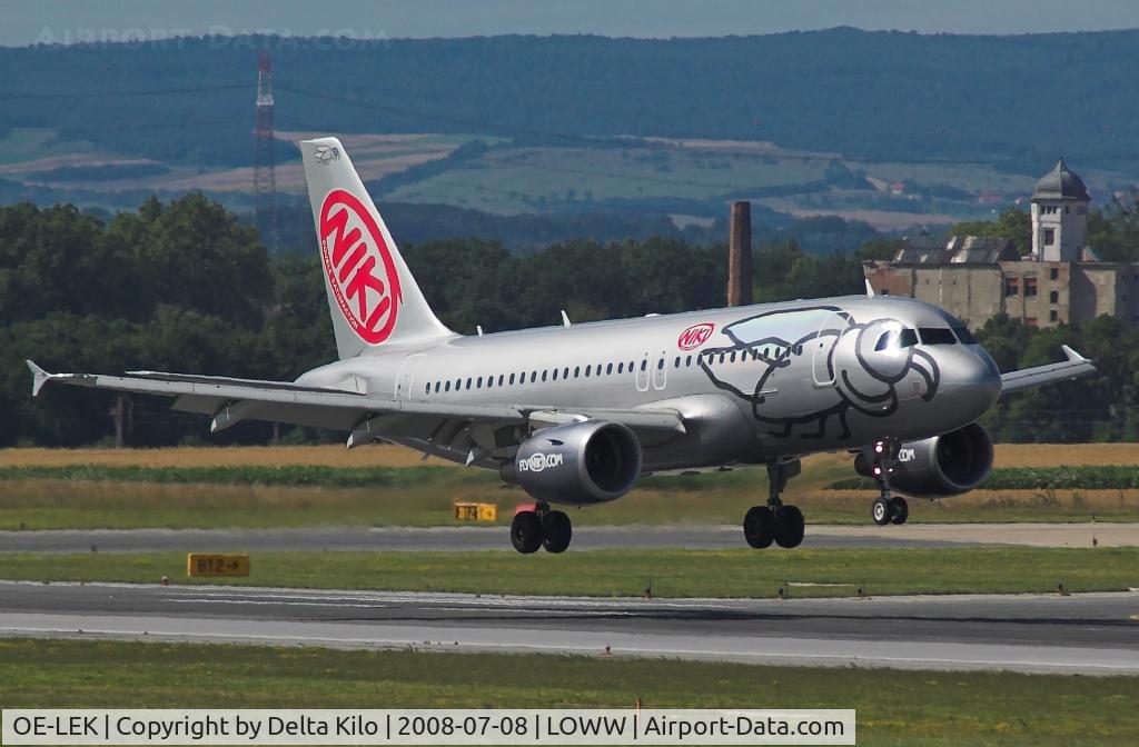 OE-LEK, 2007 Airbus A319-112 C/N 3019, NIKIS A319