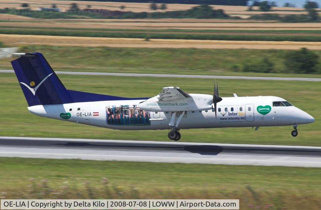 OE-LIA, 1997 De Havilland Canada DHC-8-314 Dash 8 C/N 505, InterSky DHC-8-314