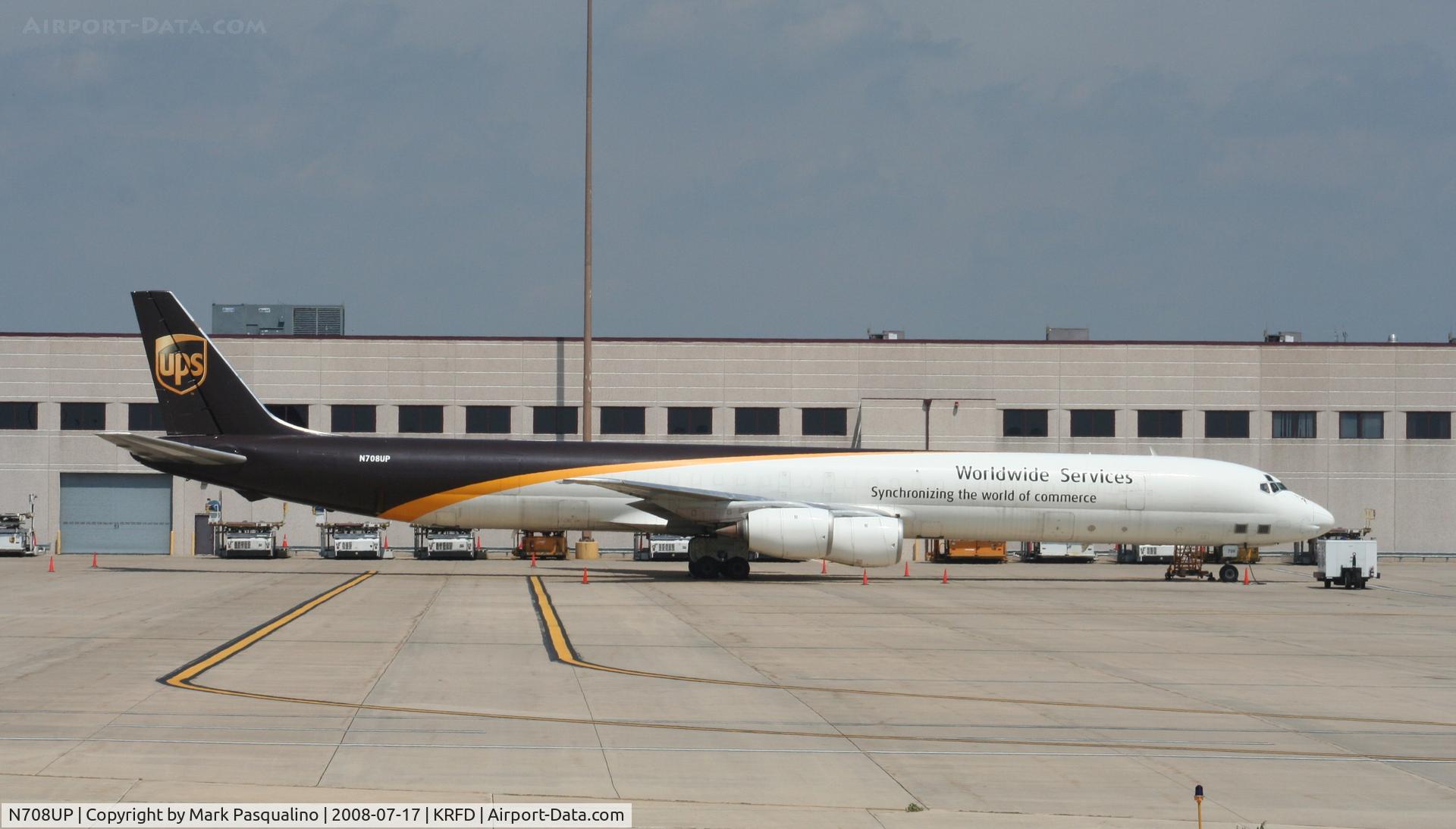 N708UP, 1969 Douglas DC-8-71F C/N 46048, DC-8-71F