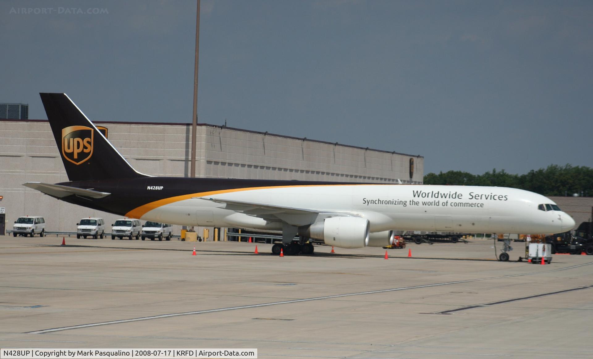 N428UP, 1992 Boeing 757-24APF C/N 25459, Boeing 757-200F
