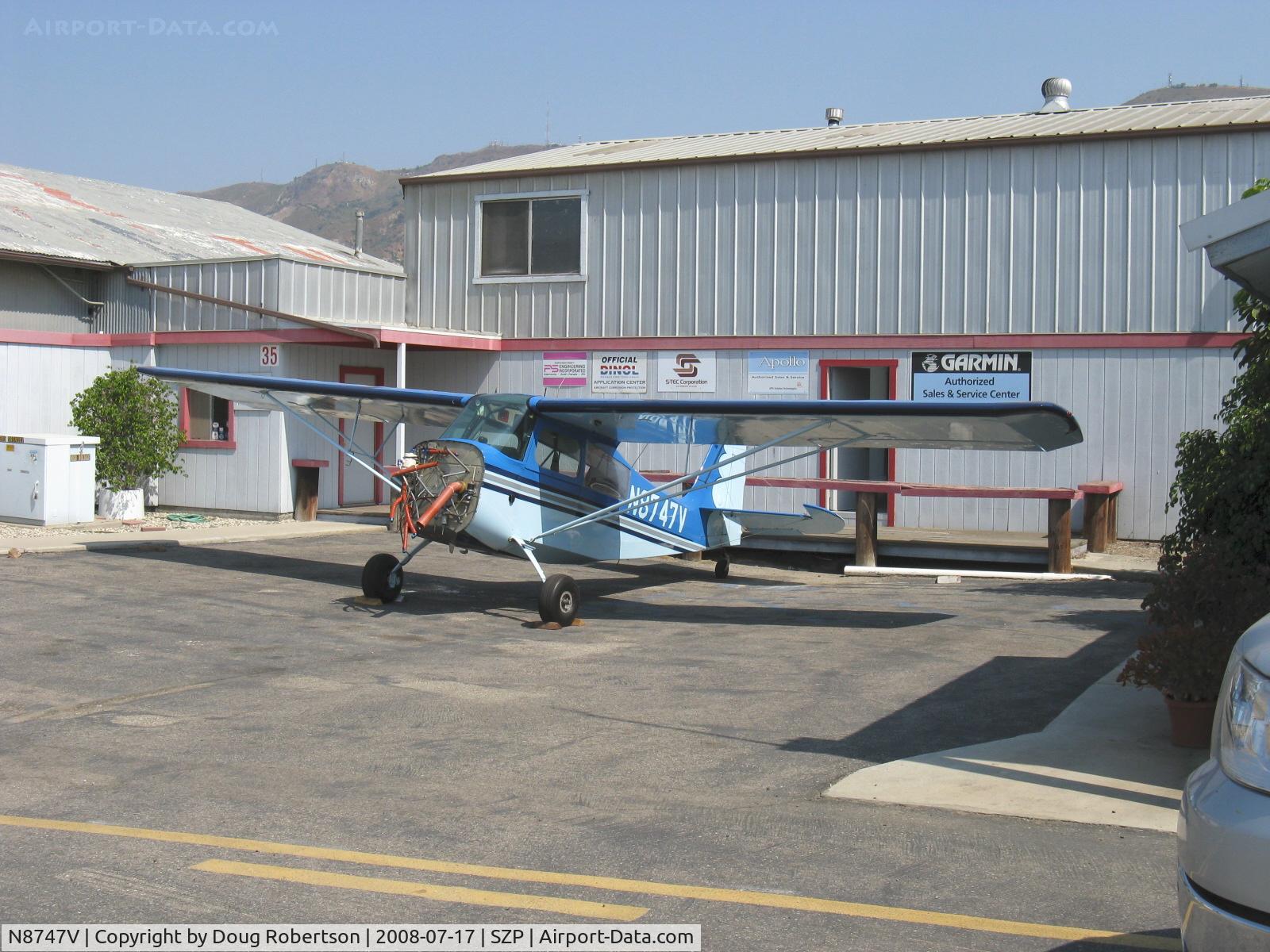 N8747V, 1975 Bellanca 7KCAB Citabria C/N 530-75, 1975 Bellanca 7KCAB CITABRIA, Lycoming IO-320-E2A 150 Hp engine removed, maintenance