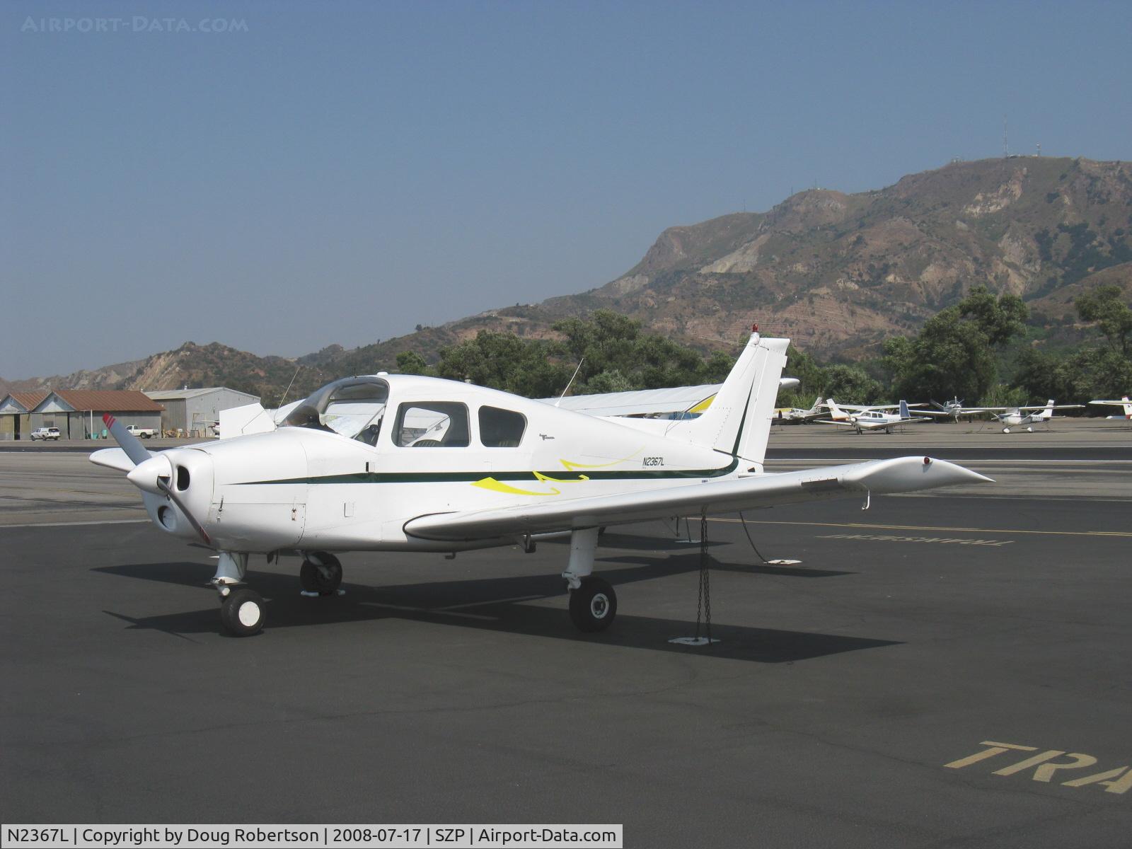 N2367L, 1963 Beech 23 C/N M-203, 1963 Beech 23 MUSKETEER, Lycoming O-320-D2B 160 Hp, 57 gal. fuel