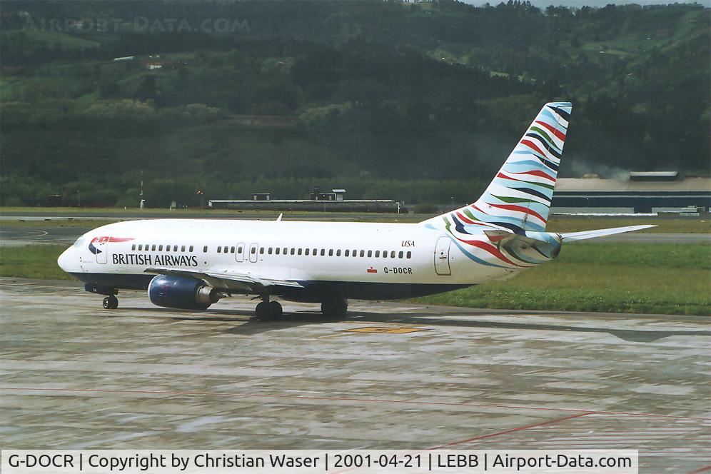 G-DOCR, 1992 Boeing 737-436 C/N 25851, British Airways