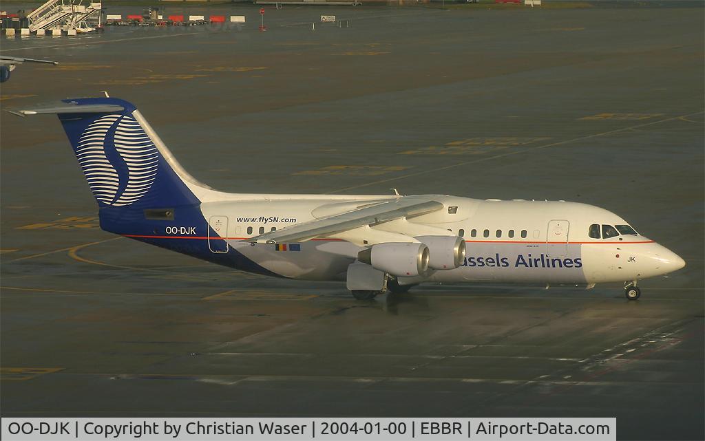 OO-DJK, 1995 British Aerospace Avro 146-RJ85 C/N E.2271, SN Brussels