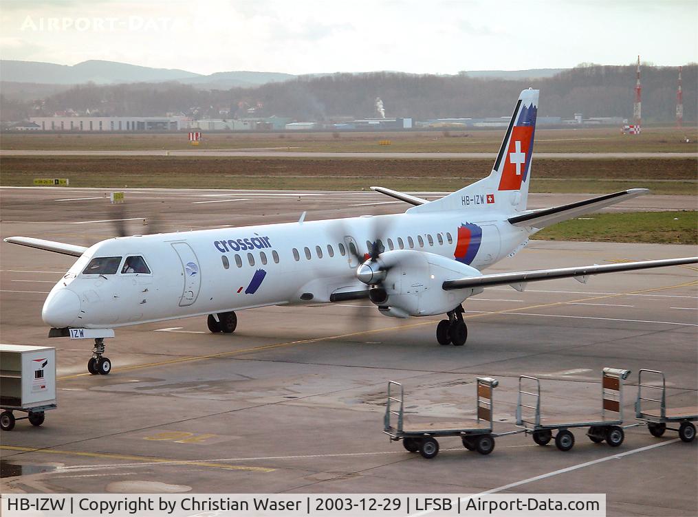 HB-IZW, 1996 Saab 2000 C/N 2000-039, Swiss