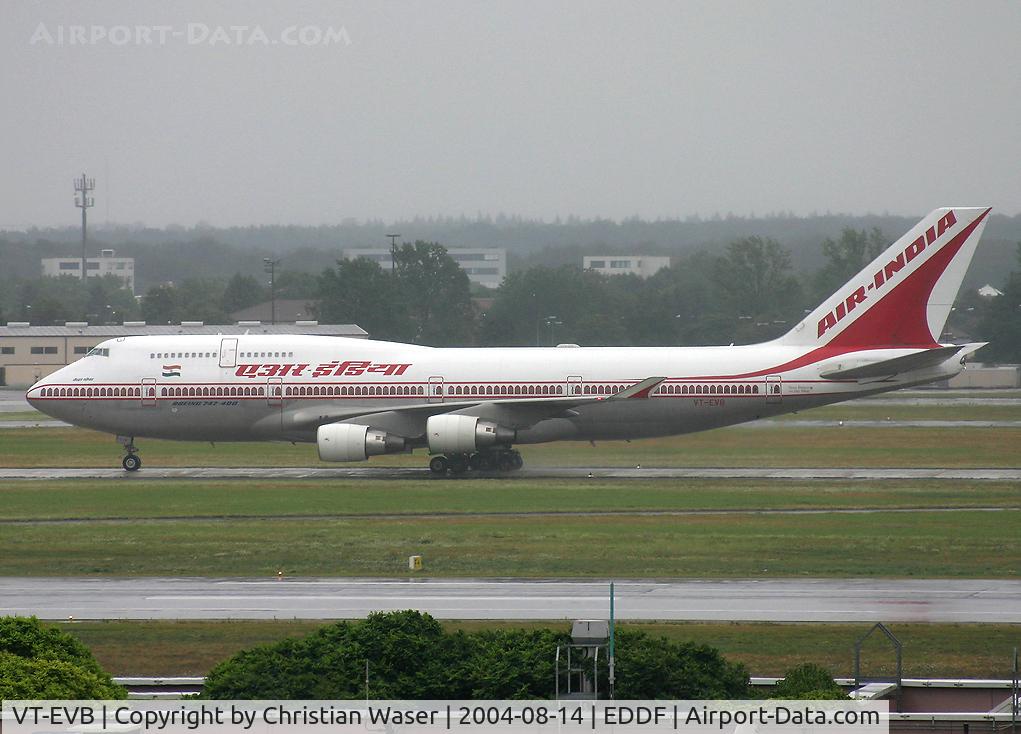 VT-EVB, 1996 Boeing 747-437 C/N 28095, Air India