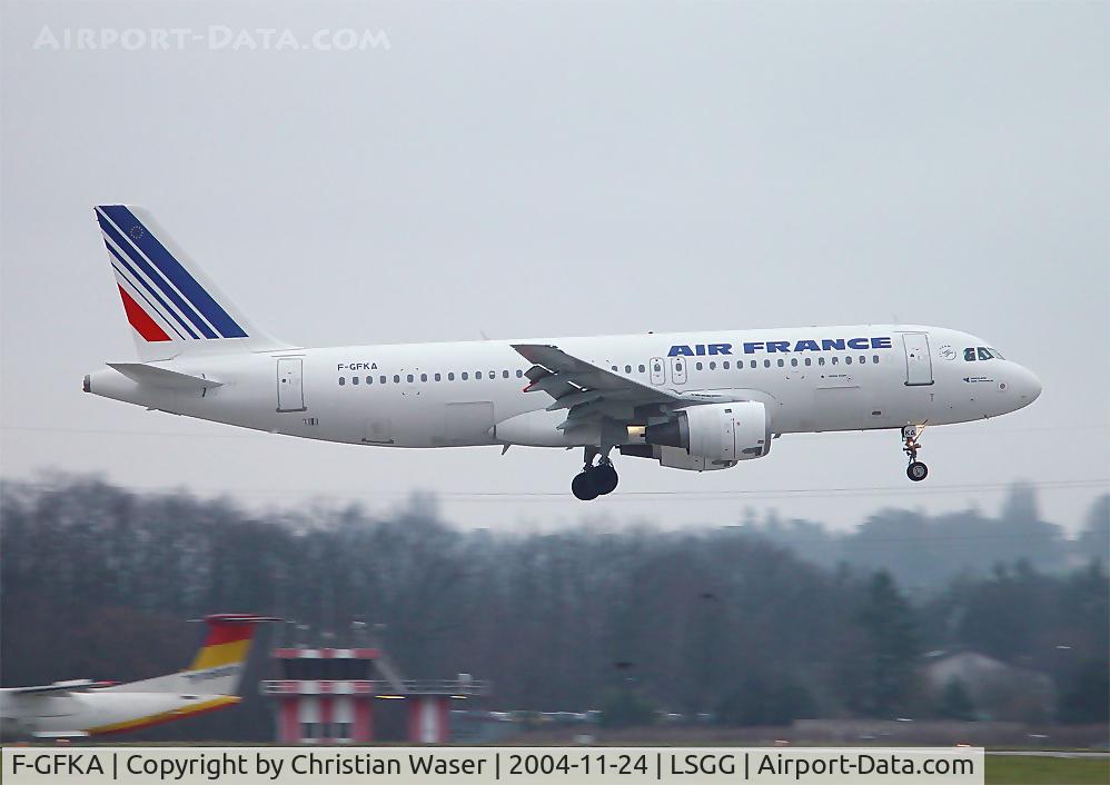 F-GFKA, 1987 Airbus A320-111 C/N 005, Air France