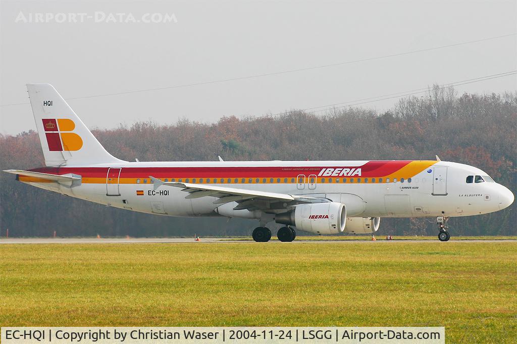 EC-HQI, 2001 Airbus A320-214 C/N 1396, Iberia