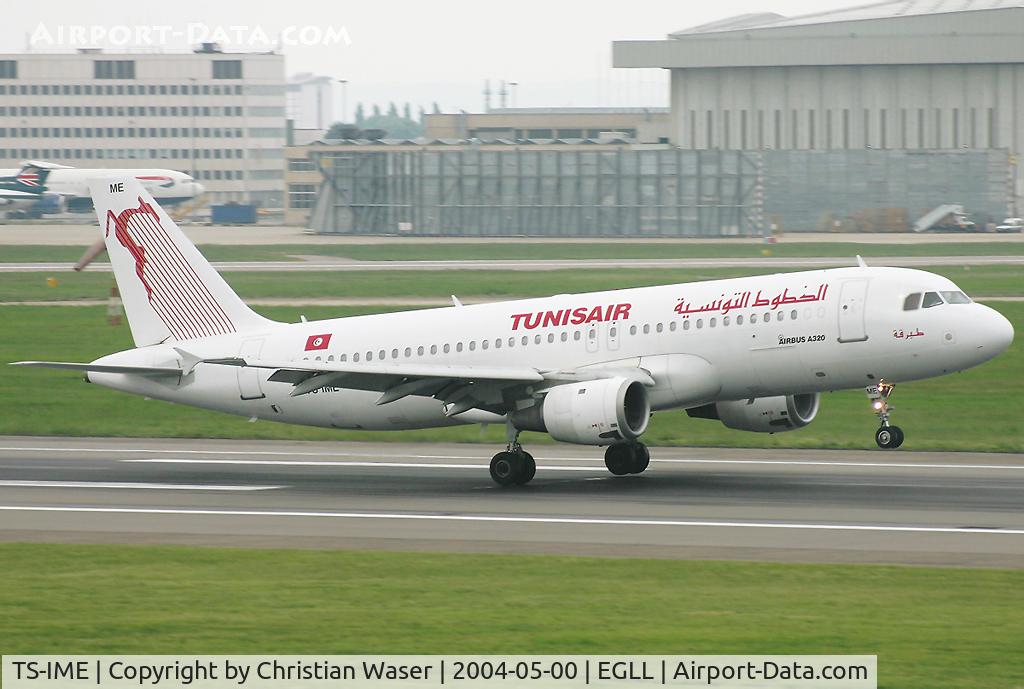 TS-IME, 1990 Airbus A320-211 C/N 123, TunisAir