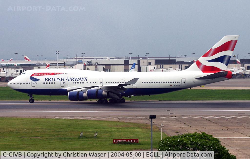 G-CIVB, 1994 Boeing 747-436 C/N 25811, British Airways
