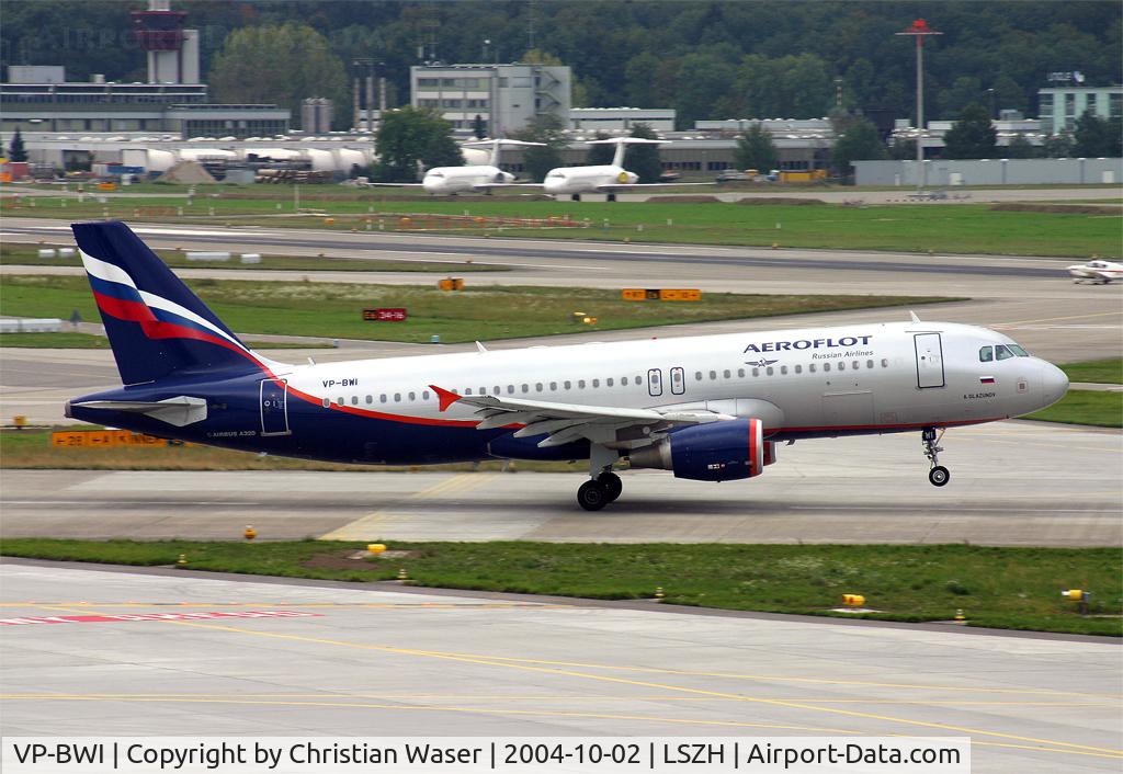 VP-BWI, 2004 Airbus A320-214 C/N 2163, Aeroflot