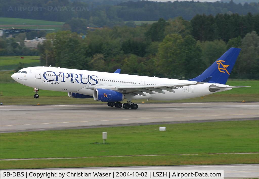 5B-DBS, 2002 Airbus A330-243 C/N 505, Cyprus Air